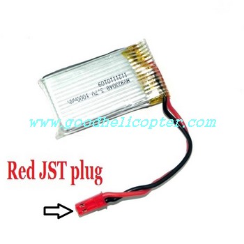lh-1108_lh-1108a_lh-1108c helicopter parts battery 3.7V 1000mAh (red JST plug) - Click Image to Close